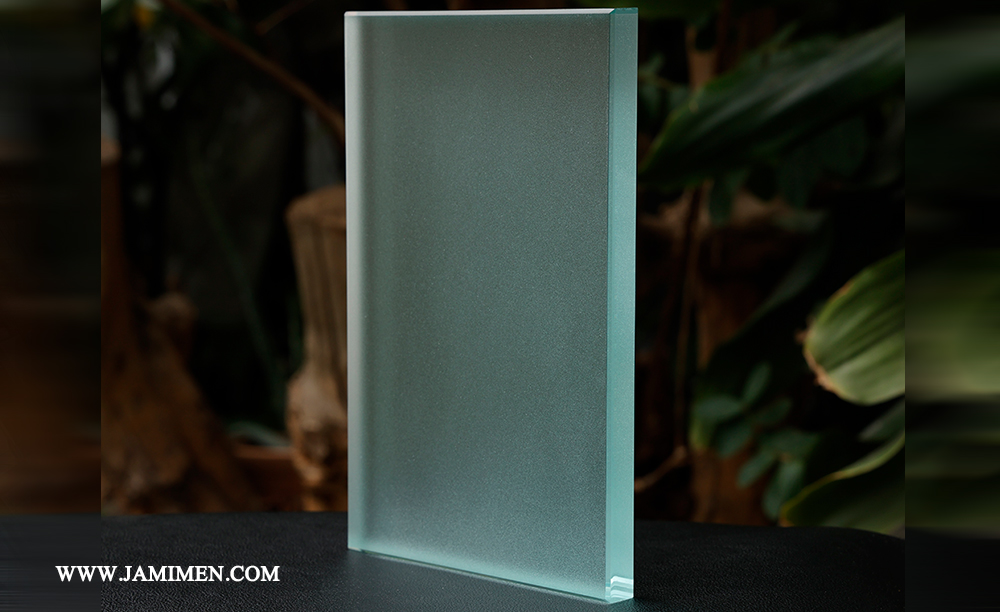 tempered sandblast glass