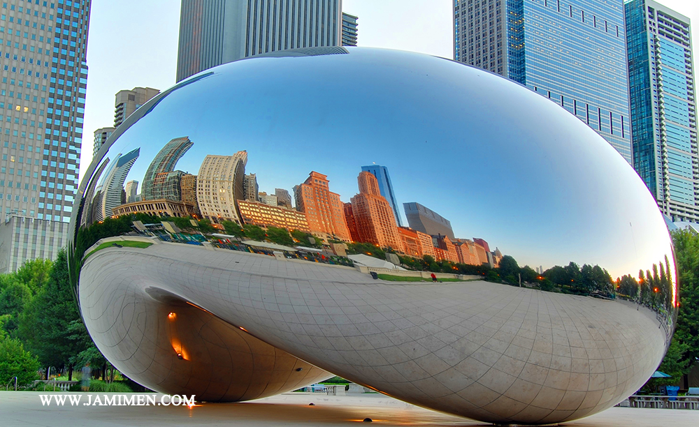 cloud gate reflex glass
