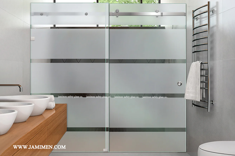 tempered sandblast glass