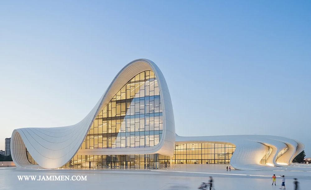 modern building glass